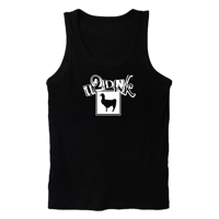 Image 1 of Black Llama Blocks Tank