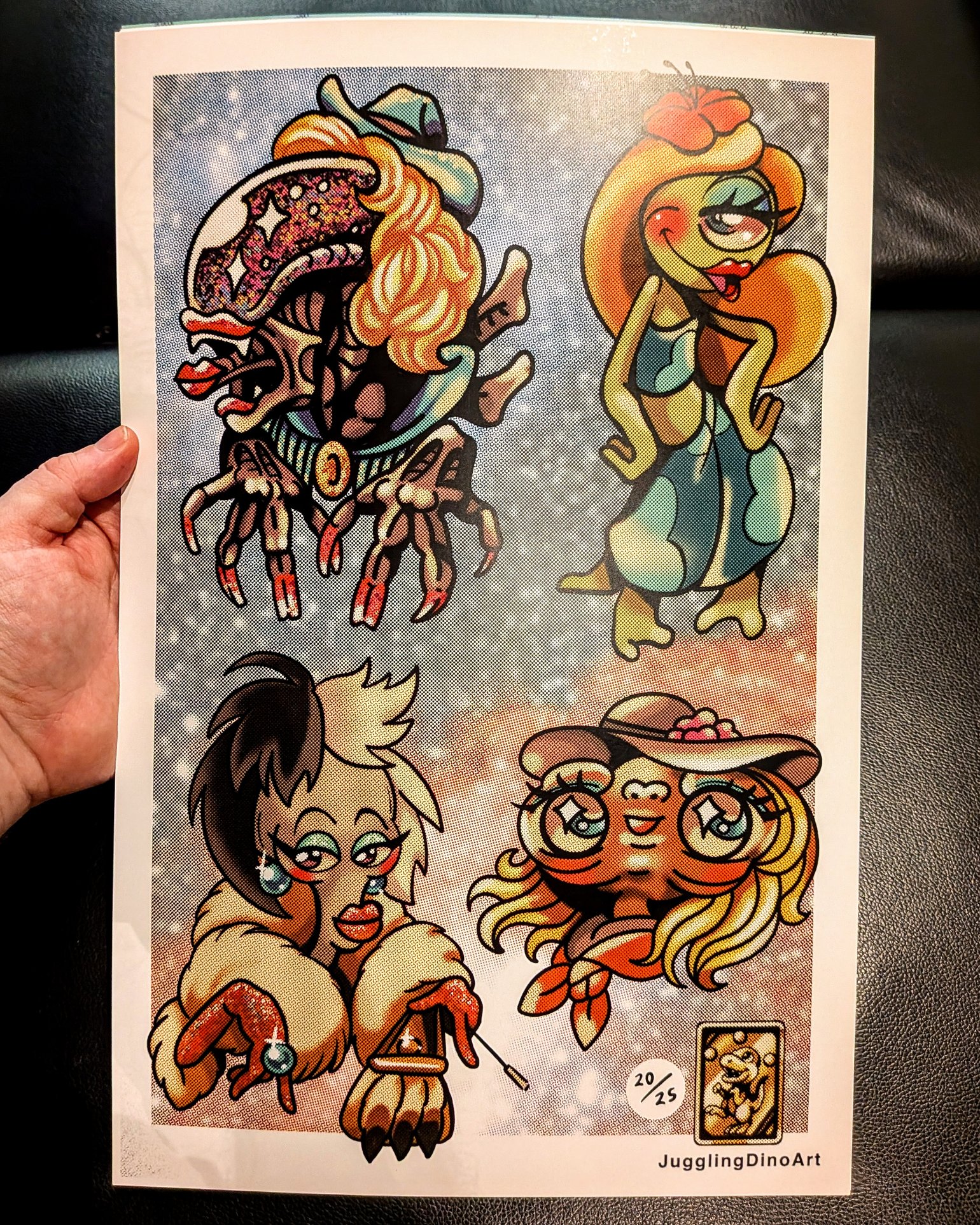 Image of Alien Drag 11x17 print 