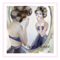 ART PRINT:  JUST A TOUCH MORE