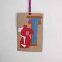 Blue Column with Torso