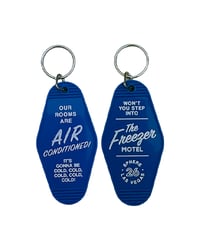 Freezer Motel Keychain 2026