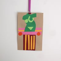 Torso on Yellow Column