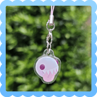 Image 1 of bubble❄️ epoxy phone charm