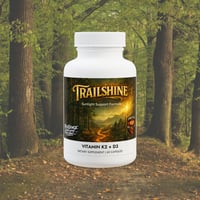 Image 1 of "Trailshine" Vitamin K2 + D3 Supplement (60 Capsules)