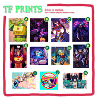 TRANSFORMERS PRINTS