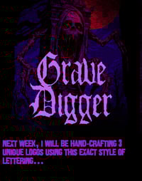 Image 1 of Grave Digger Logo Package