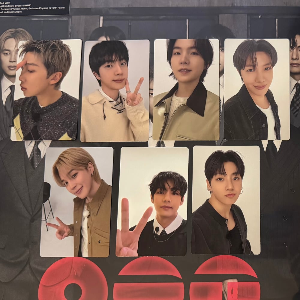 Image of BTS ‘ARIRANG’ Weverse Shop POB Photocard A