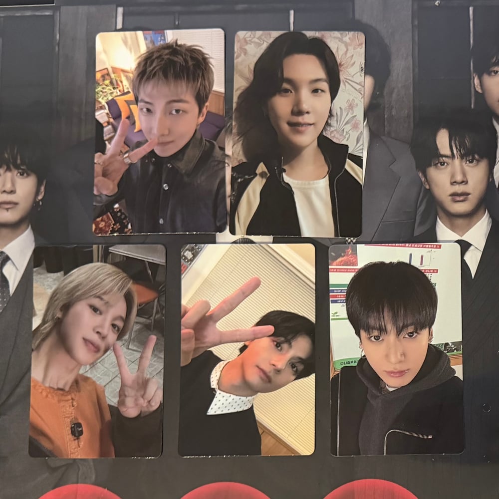 Image of BTS ‘ARIRANG’ Weverse Shop POB Photocard B