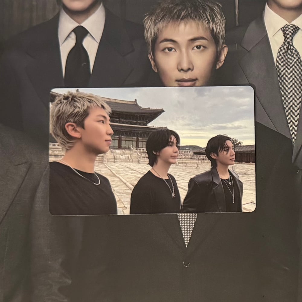 Image of BTS ‘ARIRANG’ Weverse Shop POB Early Bird Unit Photocard