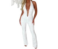  Lace Contour Jumpsuit