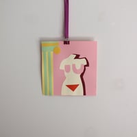 Torso with Burgundy Shadow