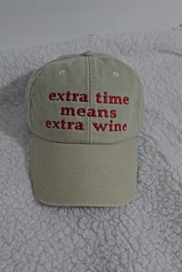 Image 1 of Extra time means extra wine CAP