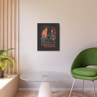 Image 2 of Metal Art Sign – ENSEMBLE Retro Horror Film Street Art Wall Decor - The Obsidian Mirror