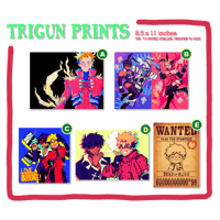 TRIGUN PRINTS
