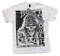 Image 1 of BATTLE (SHORT/WHITE) | SCREENPRINT