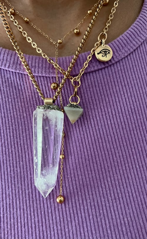 Image of SISA • Clear Quartz Necklace