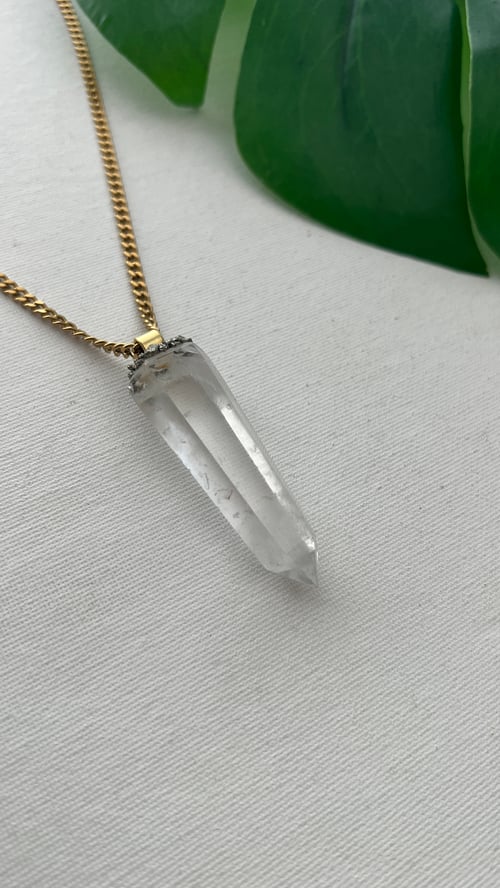 Image of SISA • Clear Quartz Necklace