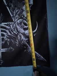 Image 5 of ADVERSARIAL "All Idols Fall Before the Hammer" USED FLAG