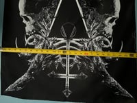 Image 3 of ADVERSARIAL "All Idols Fall Before the Hammer" USED FLAG