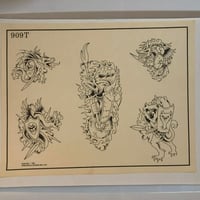 Image 1 of 1987 Spaulding & Roger’s Production Ted Naydan 11x14 medieval 