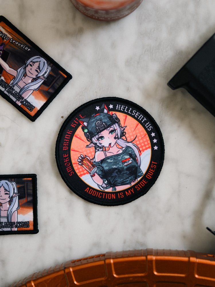 Image of Addiction Is My Side Quest Patch