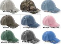 Image 3 of "I have the boobs" and "I hold the balls" Cap Matching sSet