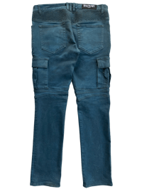 Image 3 of Balmain Biker Moto Cargo Jeans - 35
