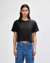 Image 3 of "EVIL ♥ DEAD" Boxy Crop T-Shirt