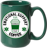 Image 2 of EMOTIONAL SUPPORT COFFEE MUG ~ 15 OUNCE CUP