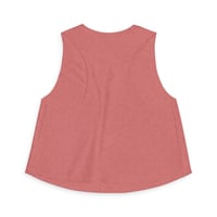 Image 7 of Alien Pilot Crop Top — Cute UFO Alien Riding Airplane Graphic Tank