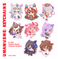 Image 2 of UMAMUSUME KEYCHAINS