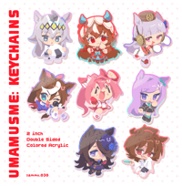 Image 3 of UMAMUSUME KEYCHAINS