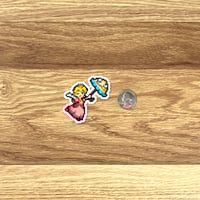 Image 3 of Super Princess Peach Sticker/Magnet Sets (46 Pieces)