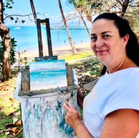 Image 4 of NEW Painting Workshop Townsville 'Paint a Black Coakatoo' Workshop - Full Day Class 