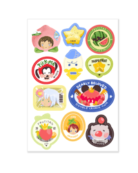 Kingdom Hearts Sticker Sheet
