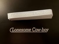 Lonesome Cowboy Decal