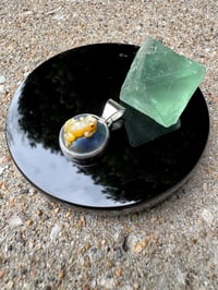 Image 2 of Frog on pearl single charm