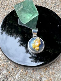 Image 1 of Frog on pearl single charm