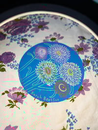 Image 3 of 6/1 Blue Purple Straw Flowers