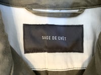 Image 2 of Sage de Cret military style shirt jacket, made in Japan, size M 