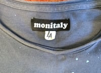 Image 3 of Monitaly by Yuki Matsuda yuketen paint shirt, size M (fits relaxed)