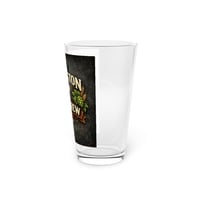 Image 3 of Washington Craft Brew Pint Glass – 16oz Beer Glassware, "Craft Brew Talk" Logo