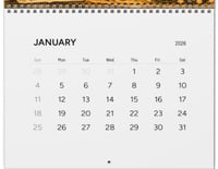 Image 3 of 2026 Retro Women Bakery 12-Month Calendar