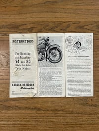 Image 1 of Flathead 74 & 80 Instructions