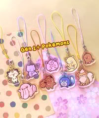 Image 2 of Pokemon Mystery Phone charm | Eeveelution & Gen 1 & Gen 1+