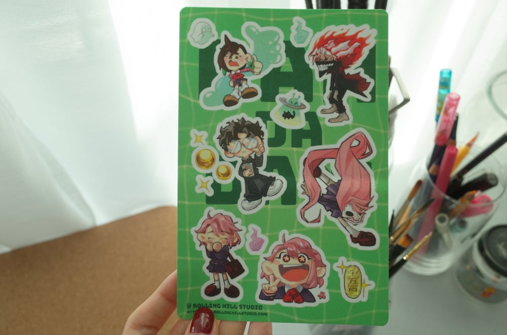Image of Dandadan S1 Sticker Sheet 