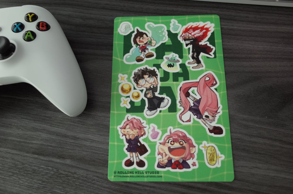 Image of Dandadan S1 Sticker Sheet 