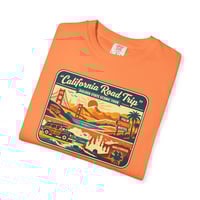 Image 6 of California Road Trip T-Shirt — Vintage Sunset Scenic Travel Tee