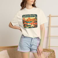 Image 10 of California Road Trip T-Shirt — Vintage Sunset Scenic Travel Tee