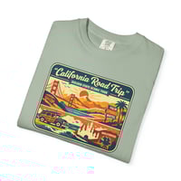 Image 12 of California Road Trip T-Shirt — Vintage Sunset Scenic Travel Tee